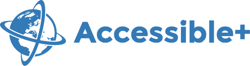 Accessible+ logo - place for company logo